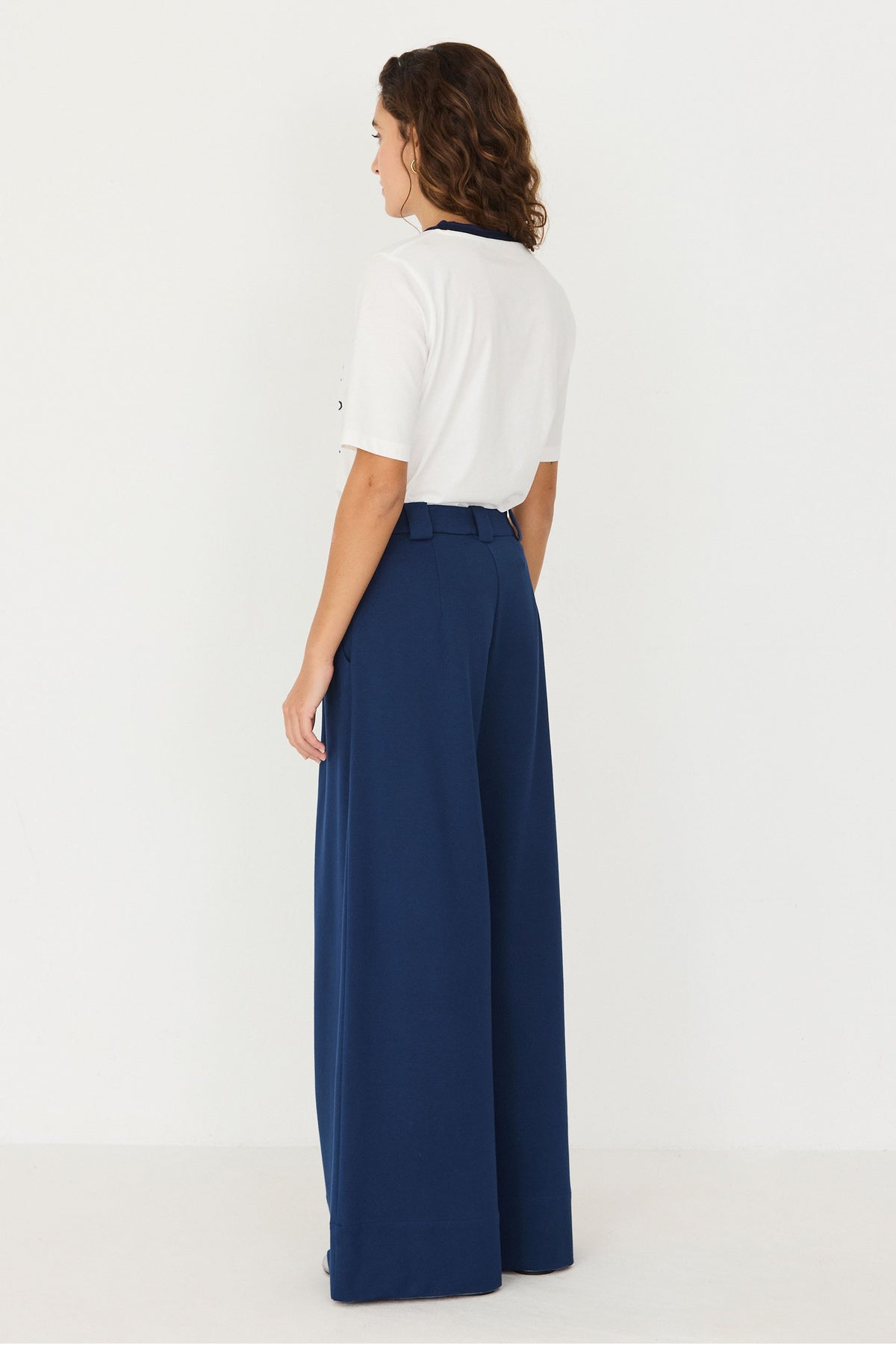 SKFK - NIA TROUSER DARK BLUE