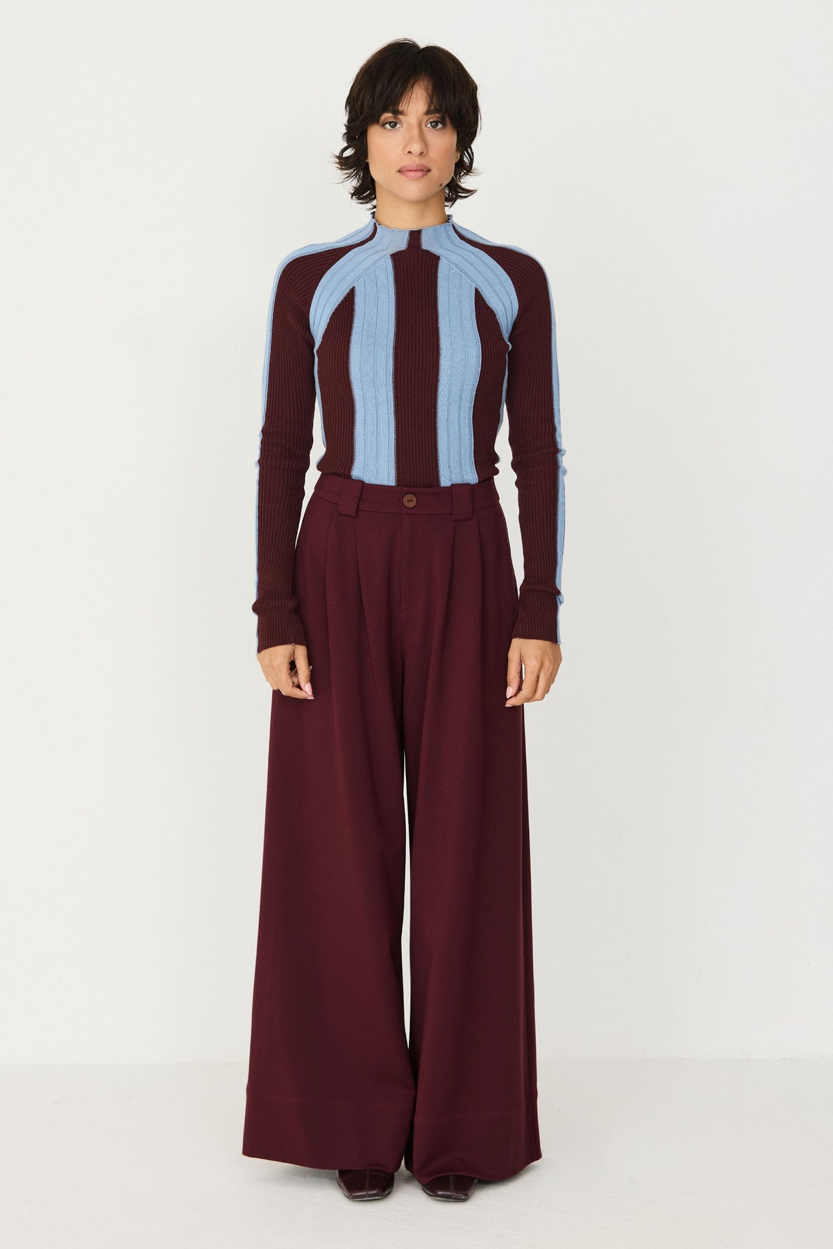 SKFK - NIA TROUSER CHOCOLATE