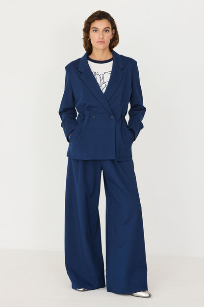 SKFK - NIA TROUSER DARK BLUE