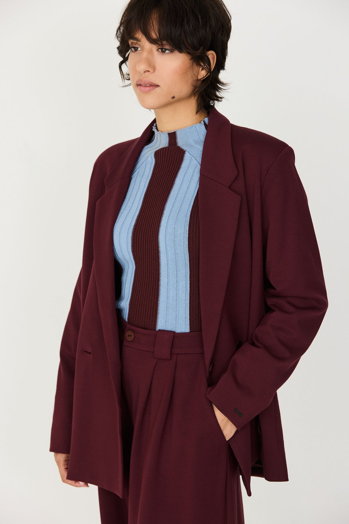 SKFK - NIA TROUSER CHOCOLATE