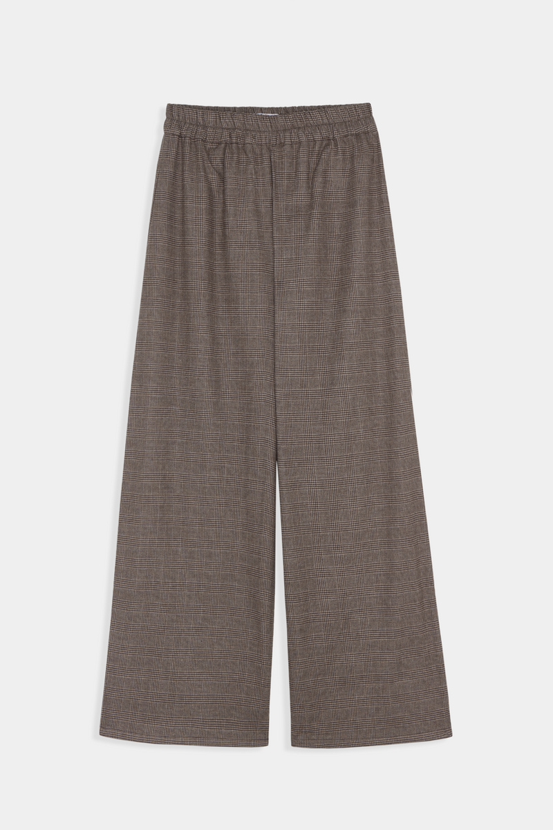 amt. - Nut Pants Tartan Brown