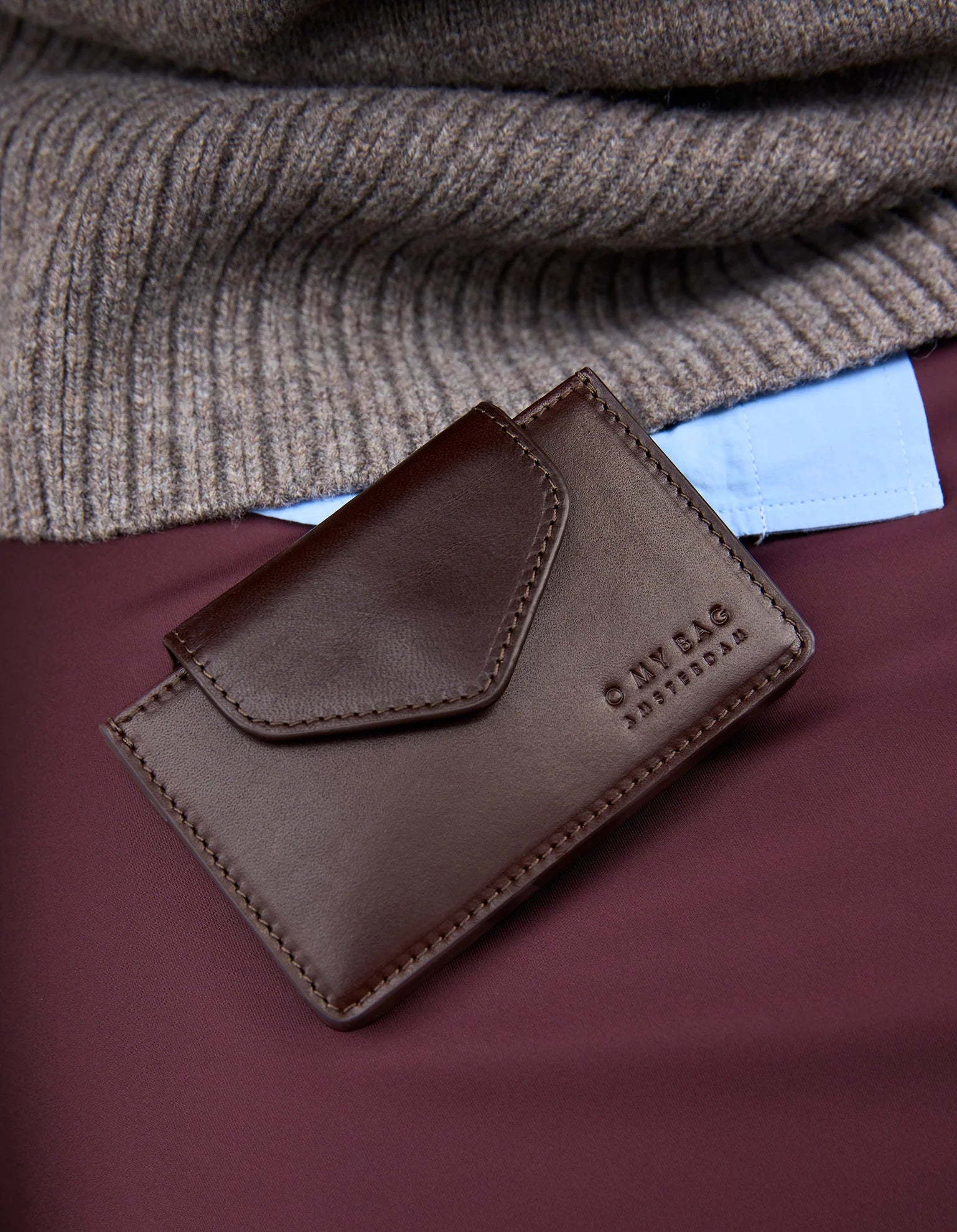 O MY BAG - Harmonica - Chocolate Classic Leather - WERTE FREUNDE