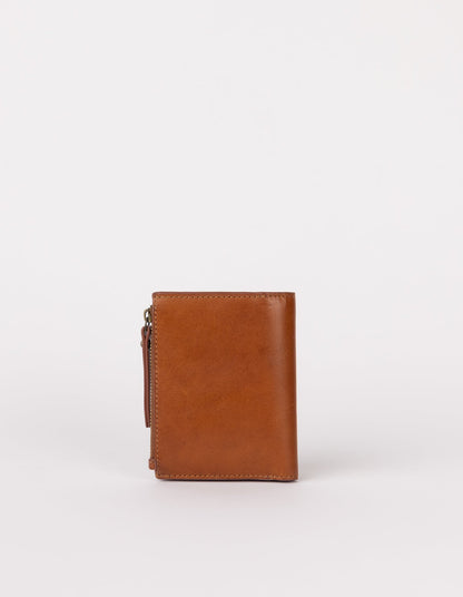 O MY BAG - JAMIE WALLET Cognac Classic Leather - WERTE FREUNDE