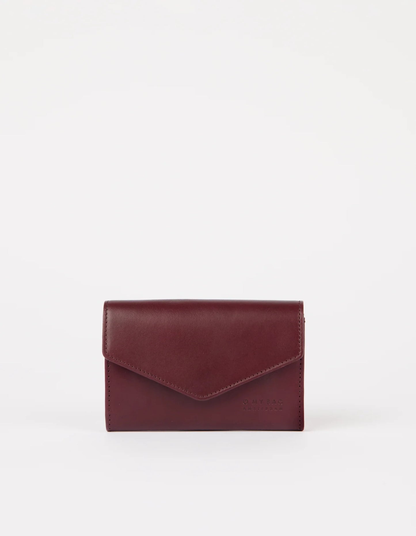 O MY BAG - Jo's Purse - Dark Cherry Classic Leather - WERTE FREUNDE