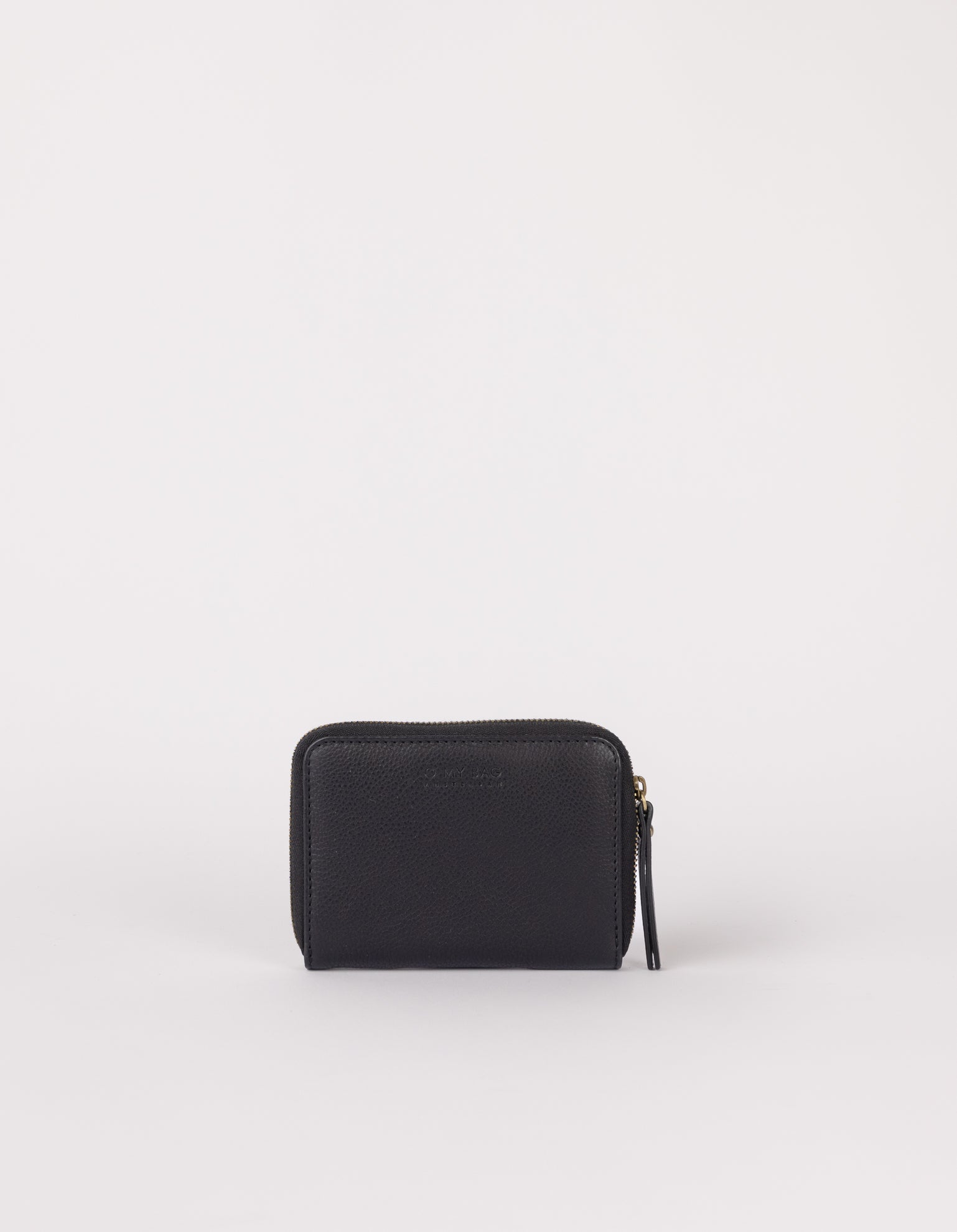 O MY BAG - ROBBIE WALLET Soft Grain Black - WERTE FREUNDE
