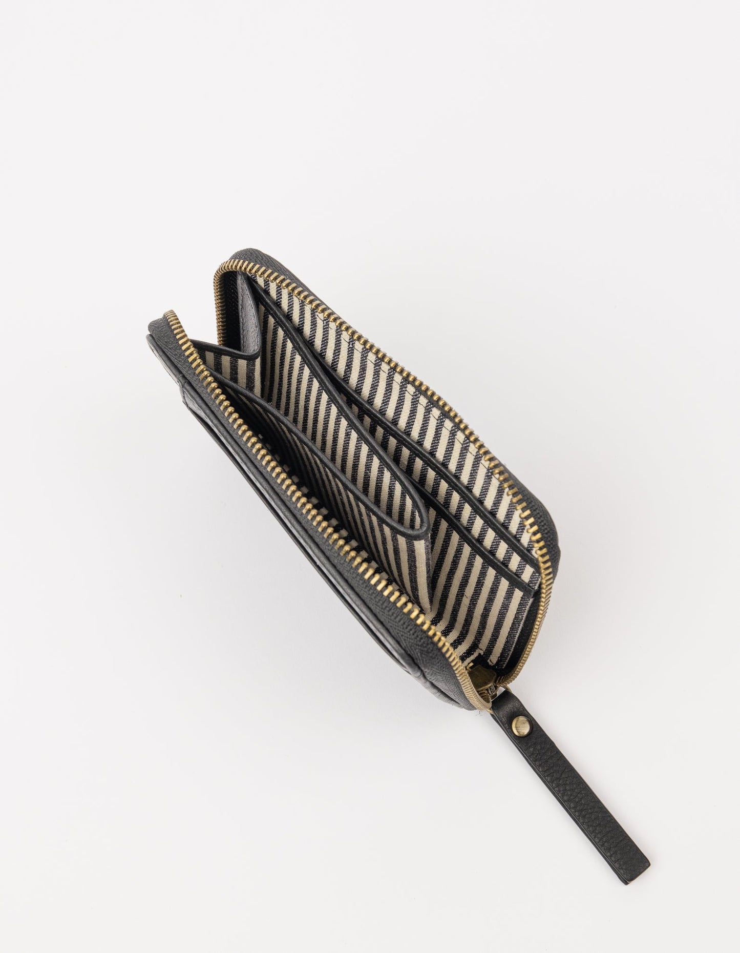 O MY BAG - ROBBIE WALLET Soft Grain Black - WERTE FREUNDE