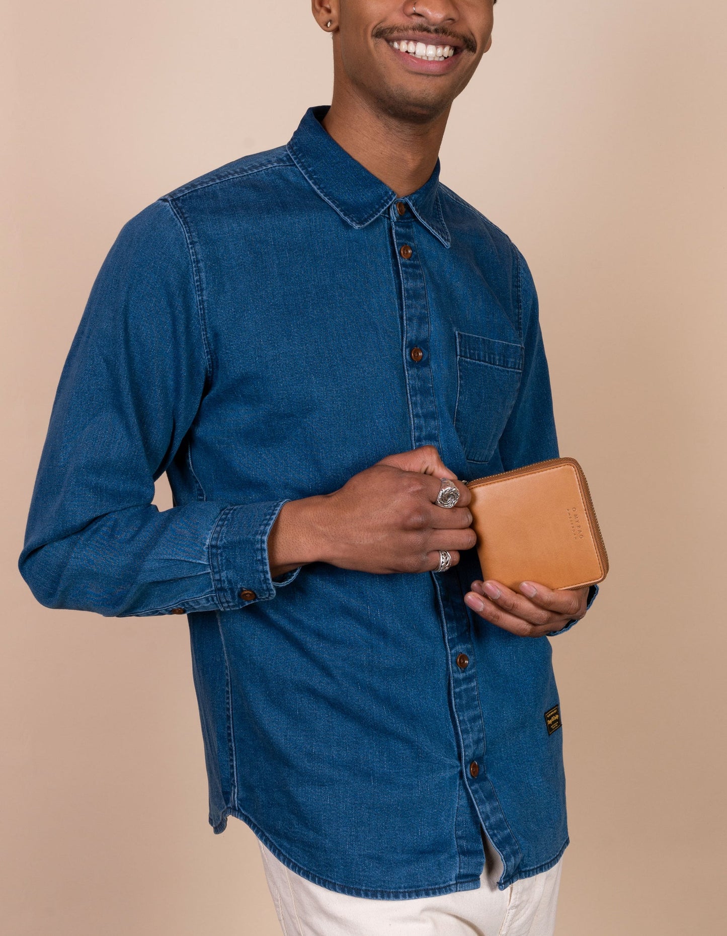 O MY BAG - SONNY SQUARE WALLET Apple Cognac - WERTE FREUNDE