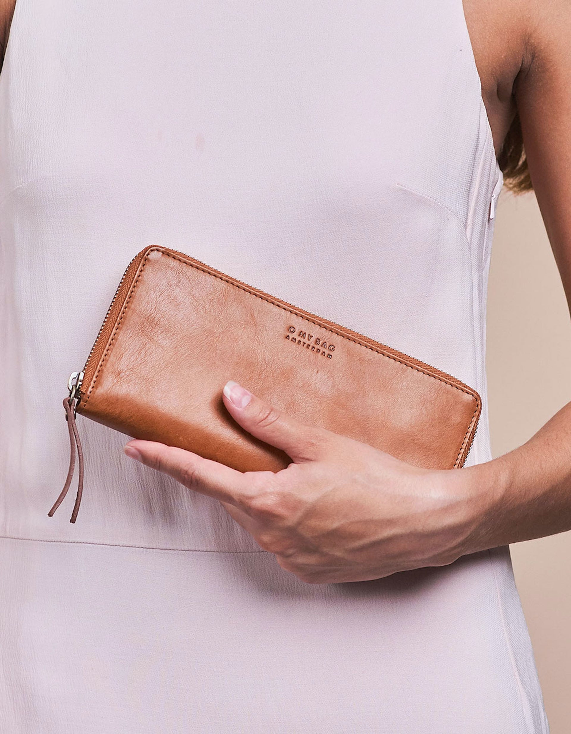 O MY BAG - SONNY WALLET Stromboli Cognac - WERTE FREUNDE