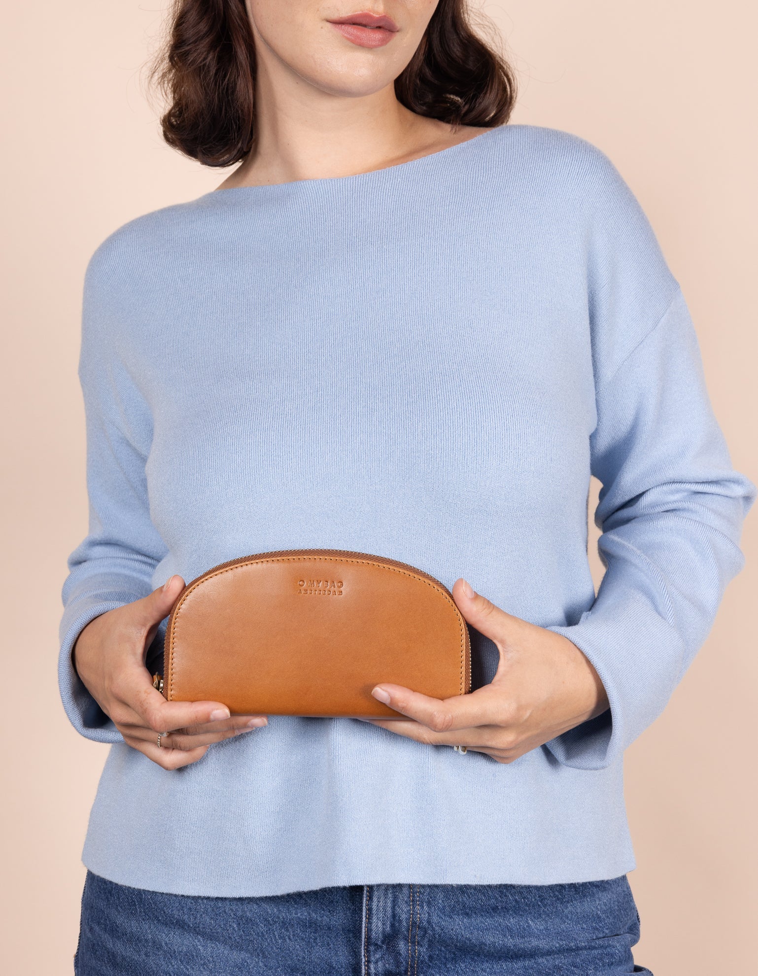 omybag - Blake Wallet Cognac Classic Leather - WERTE FREUNDE