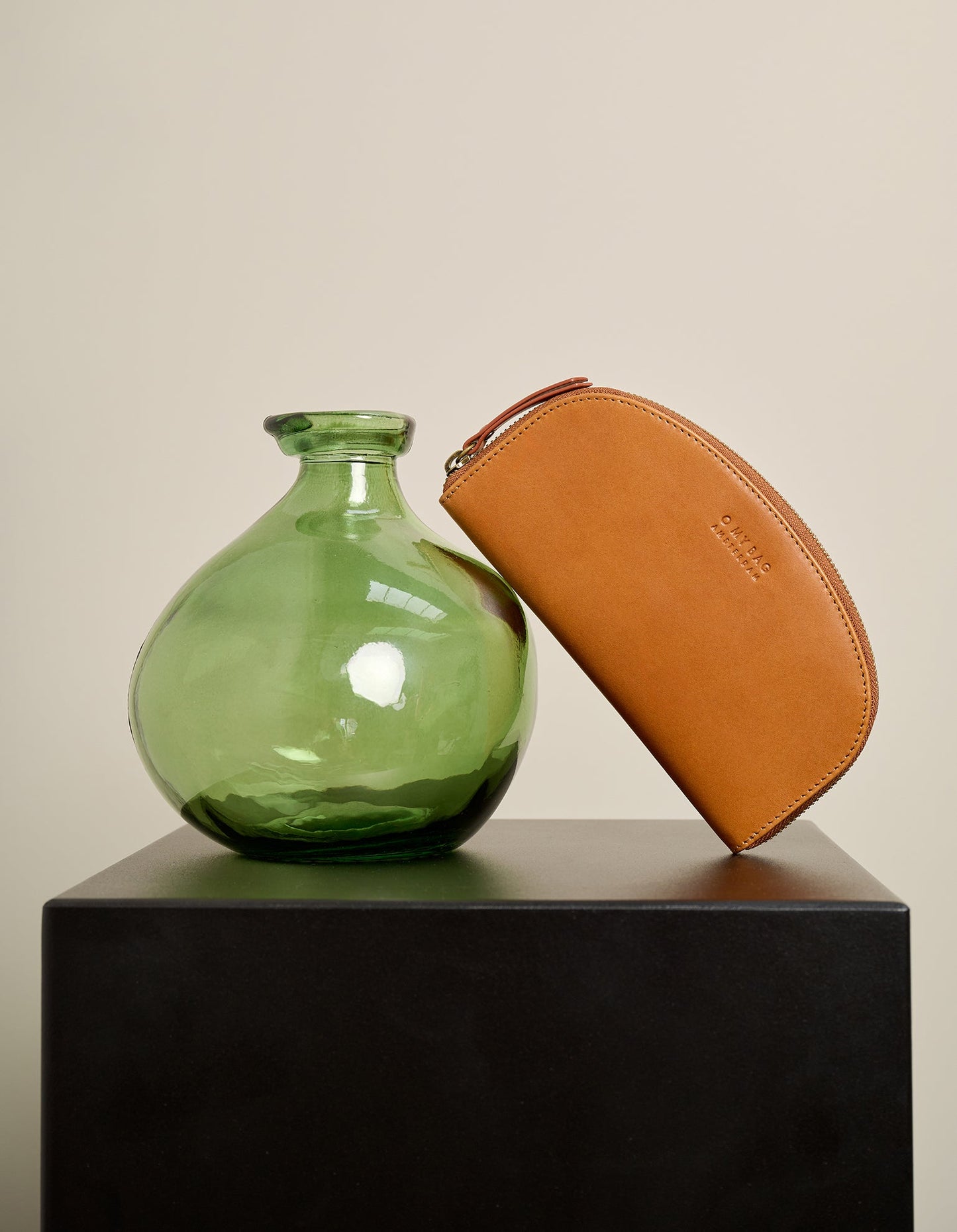 omybag - Blake Wallet Cognac Classic Leather - WERTE FREUNDE