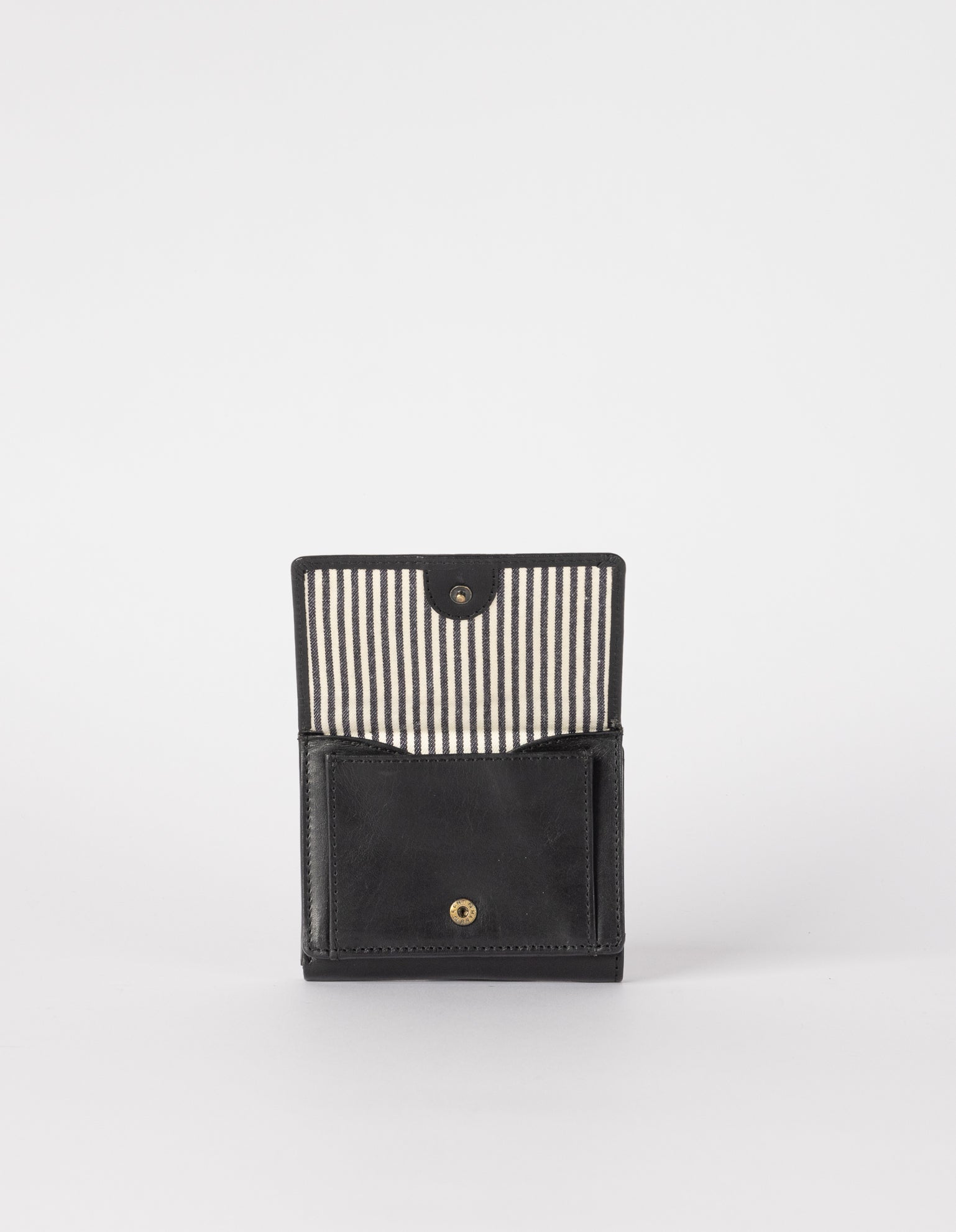 omybag - Ollie Wallet Black Classic Leather - WERTE FREUNDE