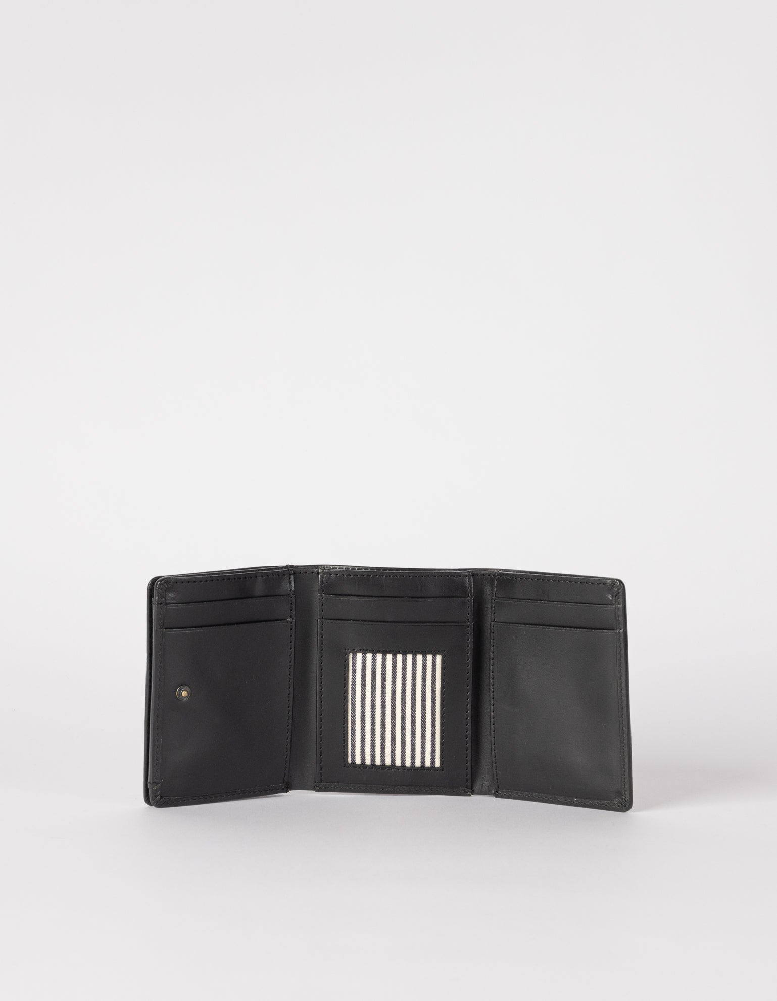 omybag - Ollie Wallet Black Classic Leather - WERTE FREUNDE