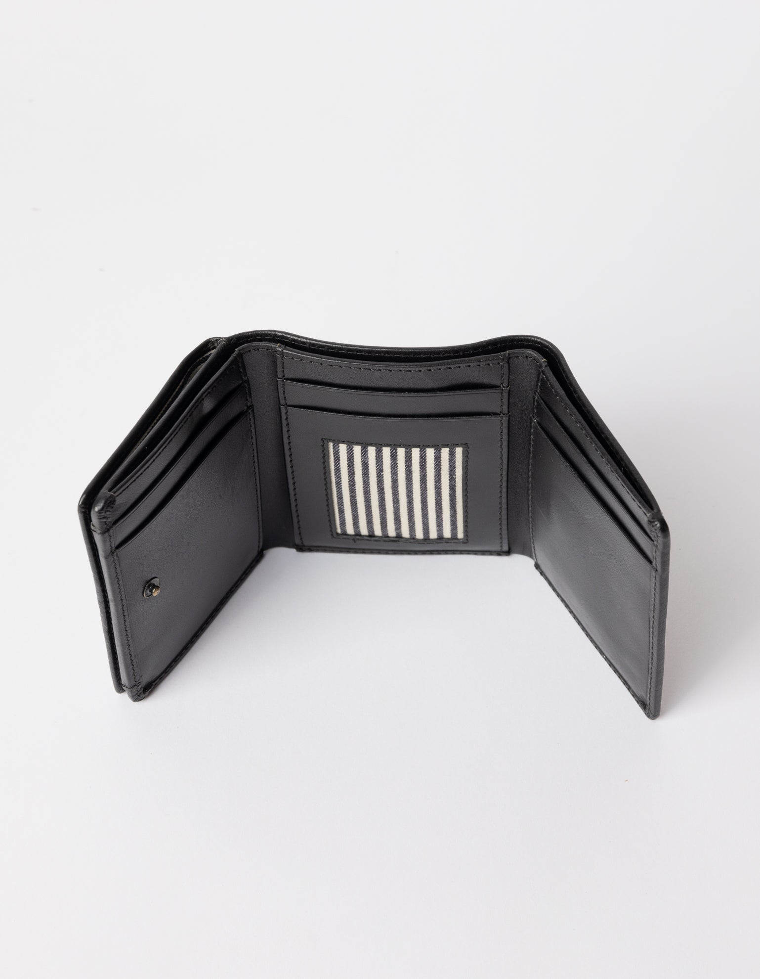 omybag - Ollie Wallet Black Classic Leather - WERTE FREUNDE