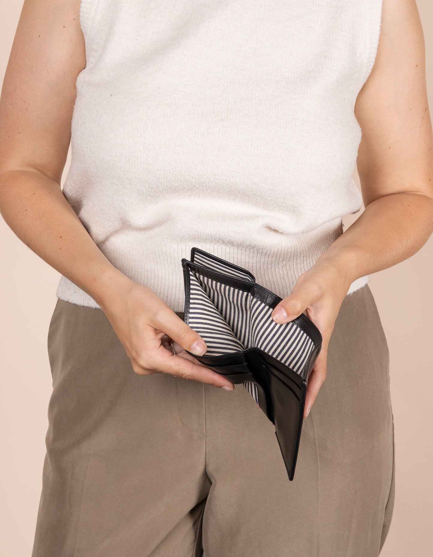 omybag - Ollie Wallet Black Classic Leather - WERTE FREUNDE