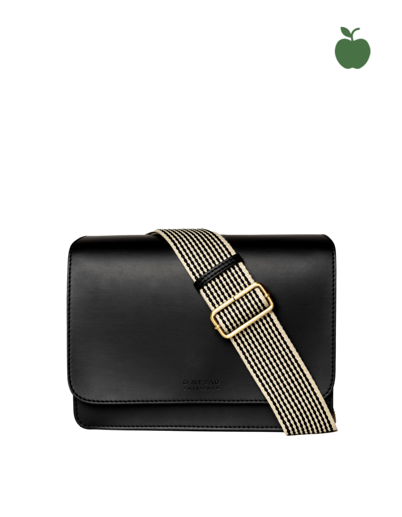 O MY BAG - AUDREY Apple Black - WERTE FREUNDE