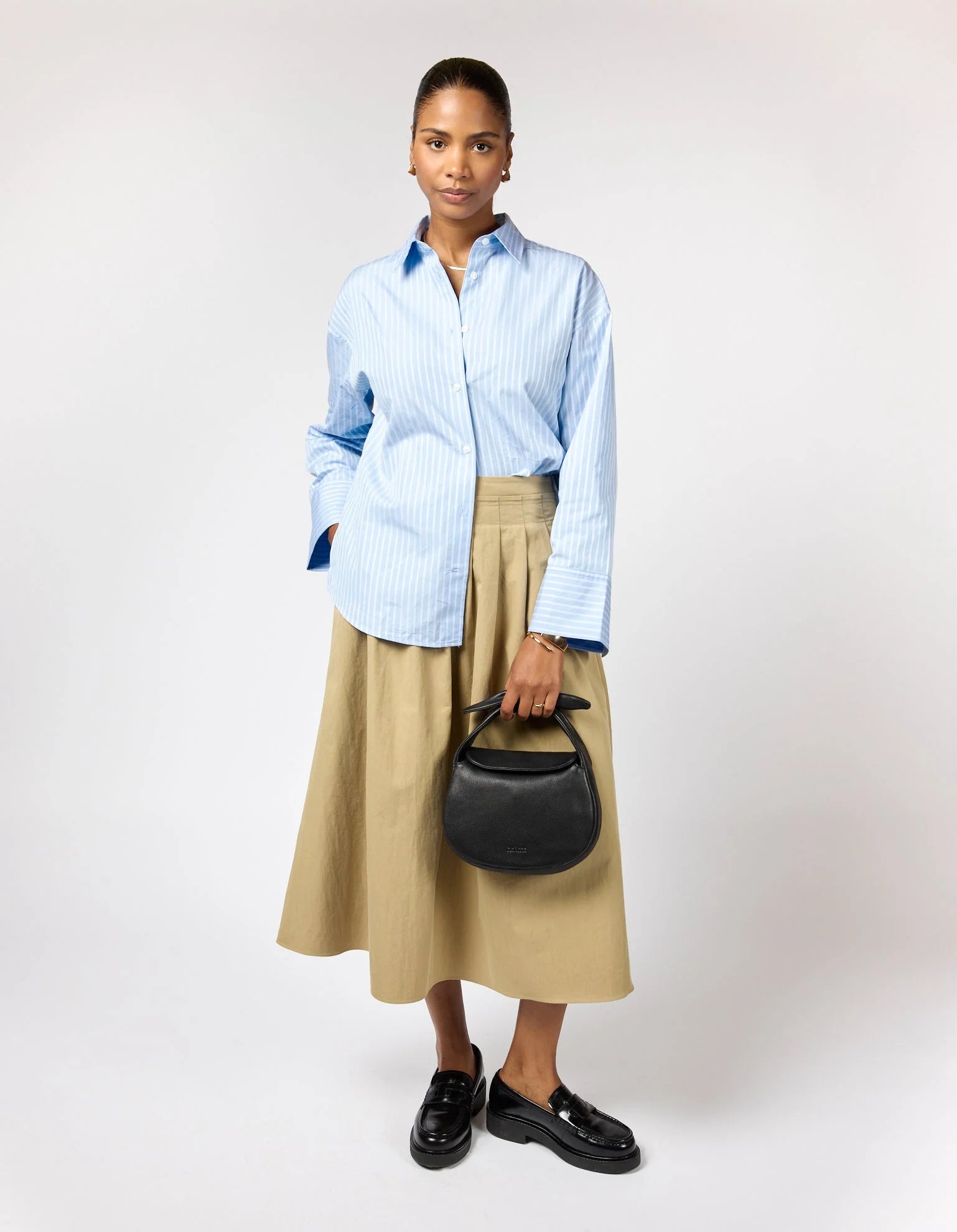 O MY BAG - Coco Croissant - Black Soft Grain - WERTE FREUNDE