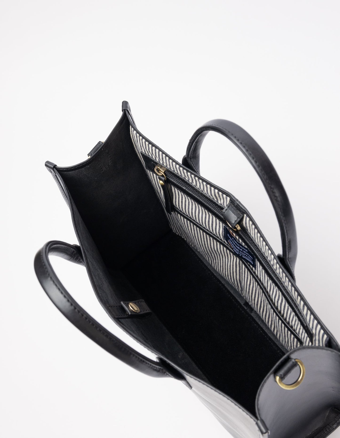 O MY BAG - JACKIE BAG Black Classic Leather - WERTE FREUNDE