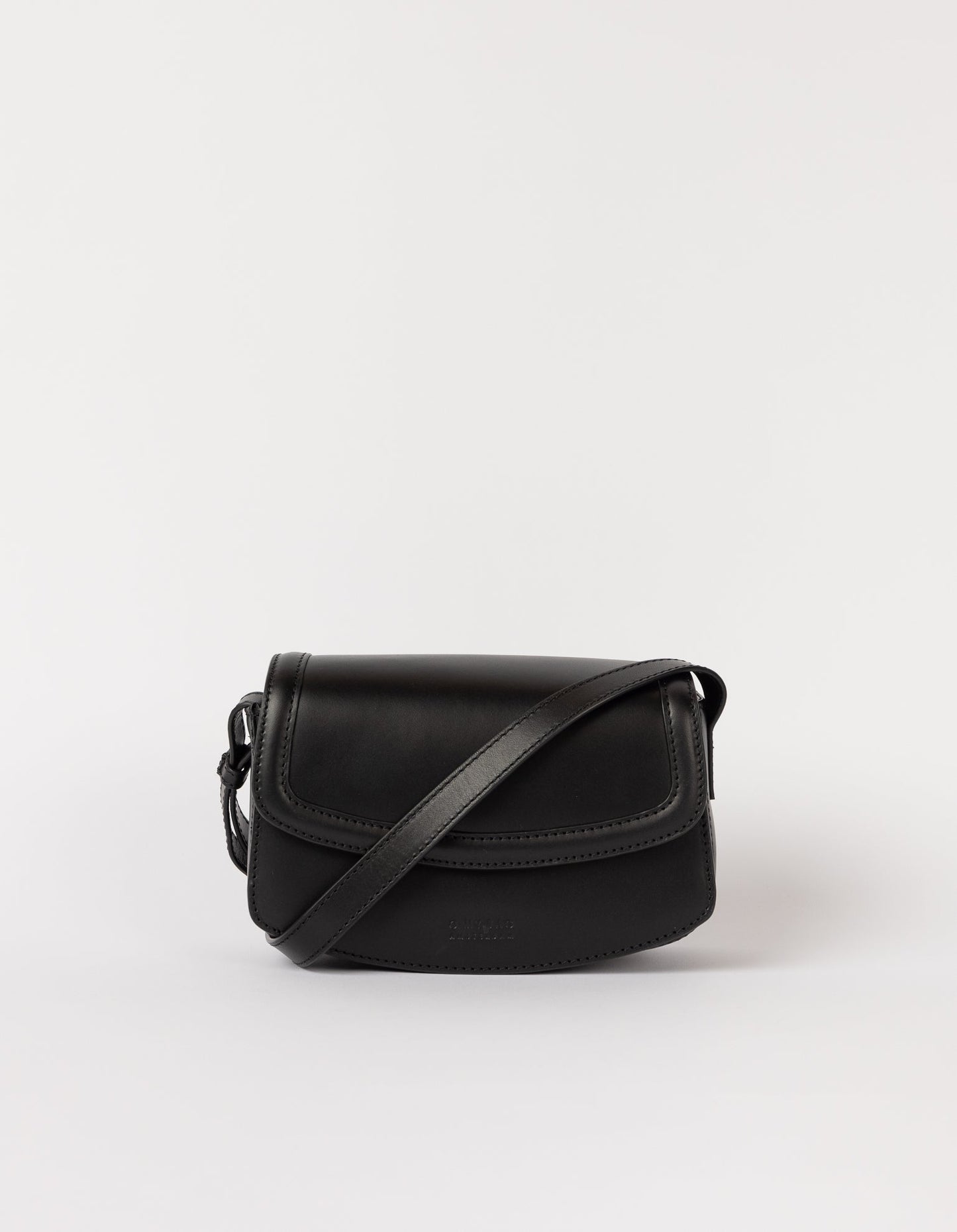 O MY BAG - KENDALINI Black Classic Leather - WERTE FREUNDE