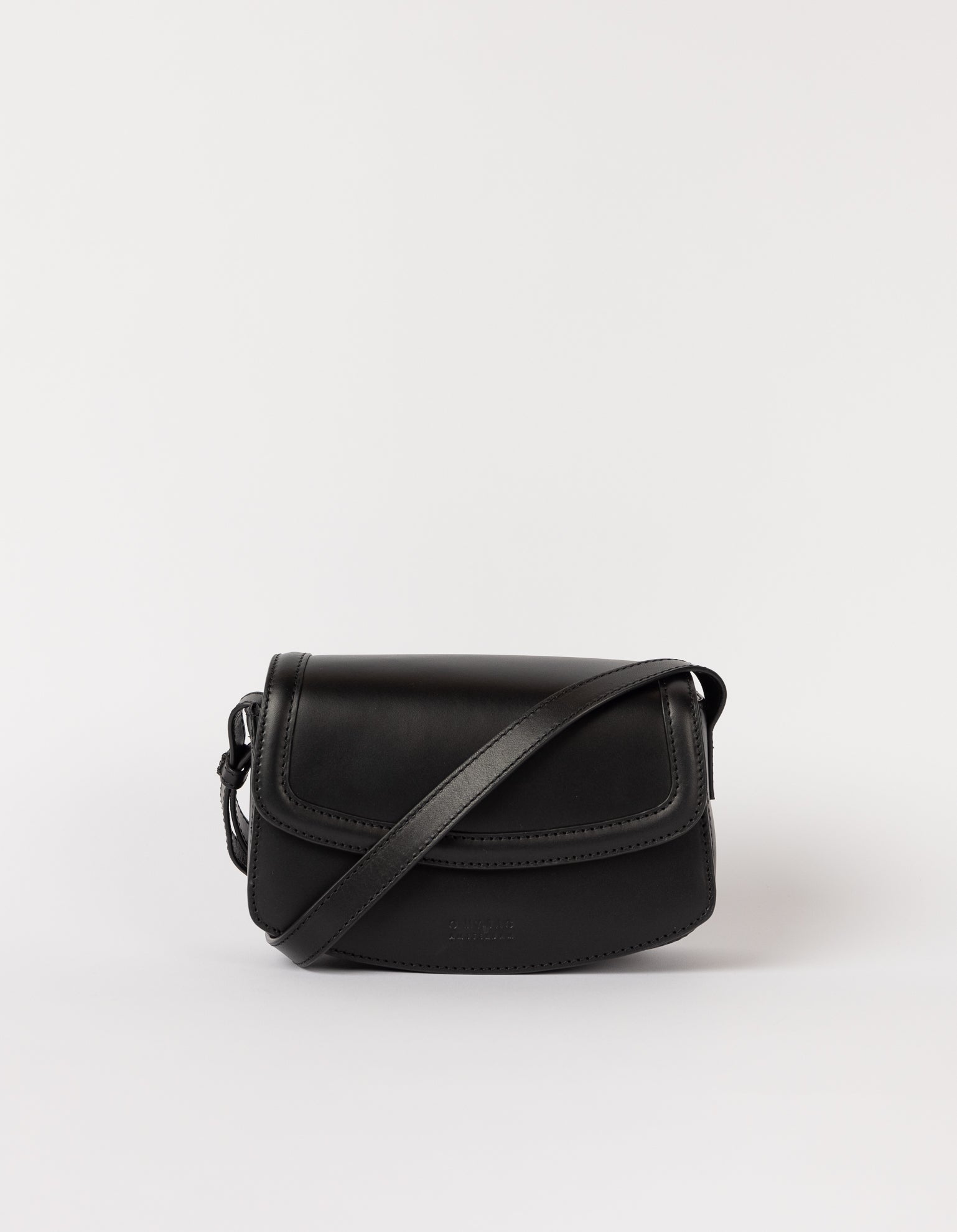 O MY BAG - KENDALINI Black Classic Leather - WERTE FREUNDE