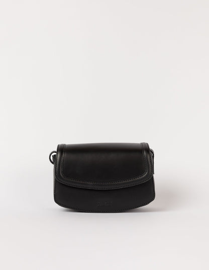 O MY BAG - KENDALINI Black Classic Leather - WERTE FREUNDE