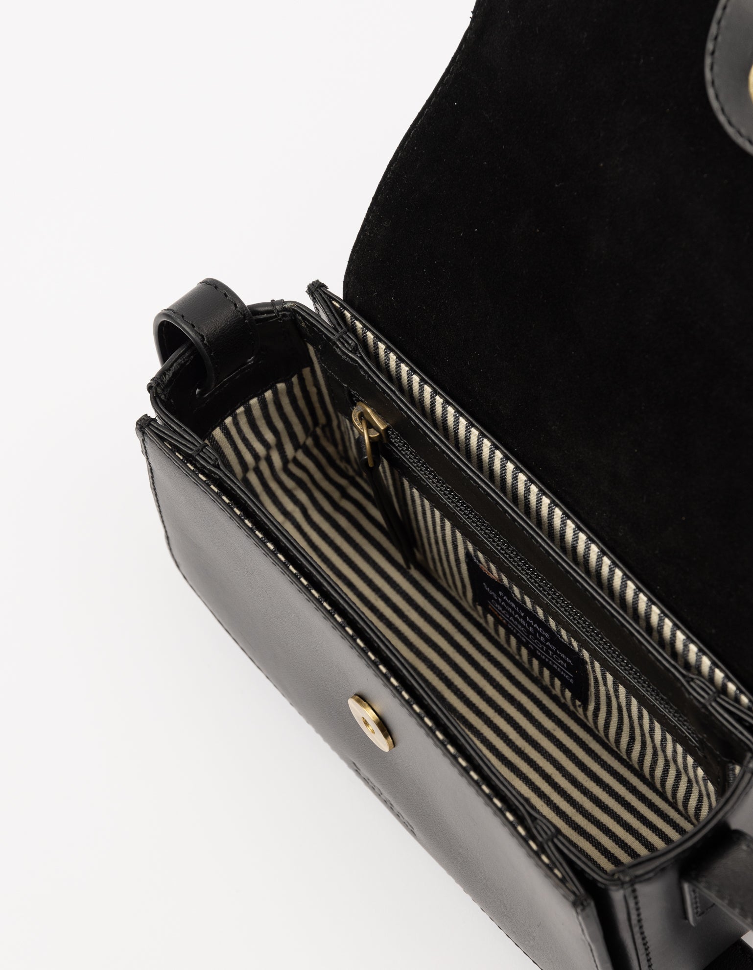 O MY BAG - KENDALINI Black Classic Leather - WERTE FREUNDE