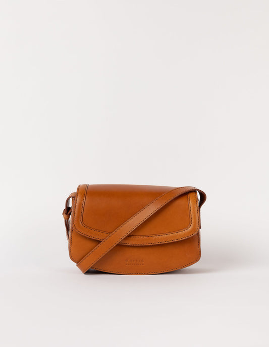 O MY BAG - KENDALINI Cognac Classic Leather - WERTE FREUNDE