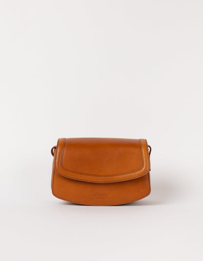 O MY BAG - KENDALINI Cognac Classic Leather - WERTE FREUNDE