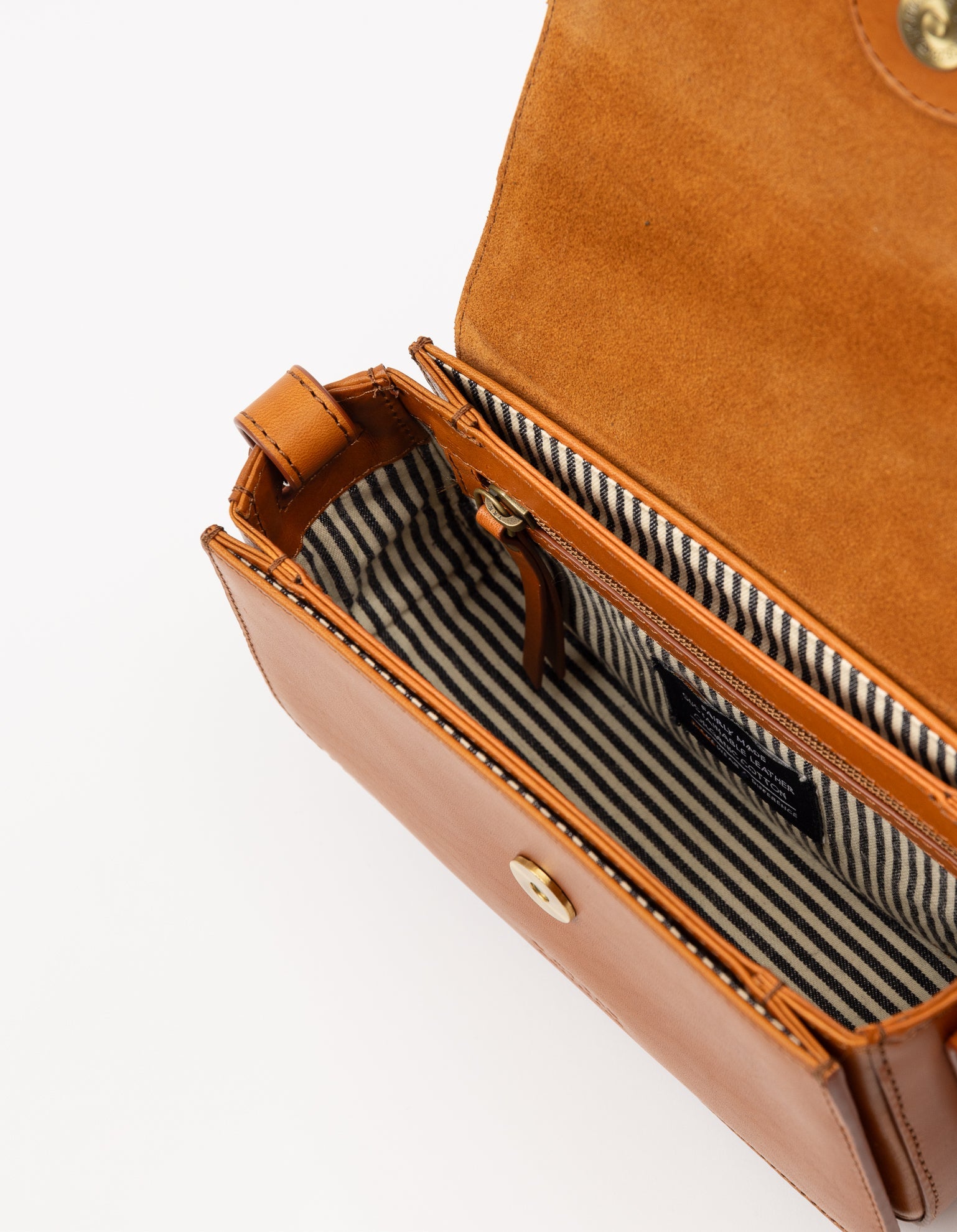 O MY BAG - KENDALINI Cognac Classic Leather - WERTE FREUNDE