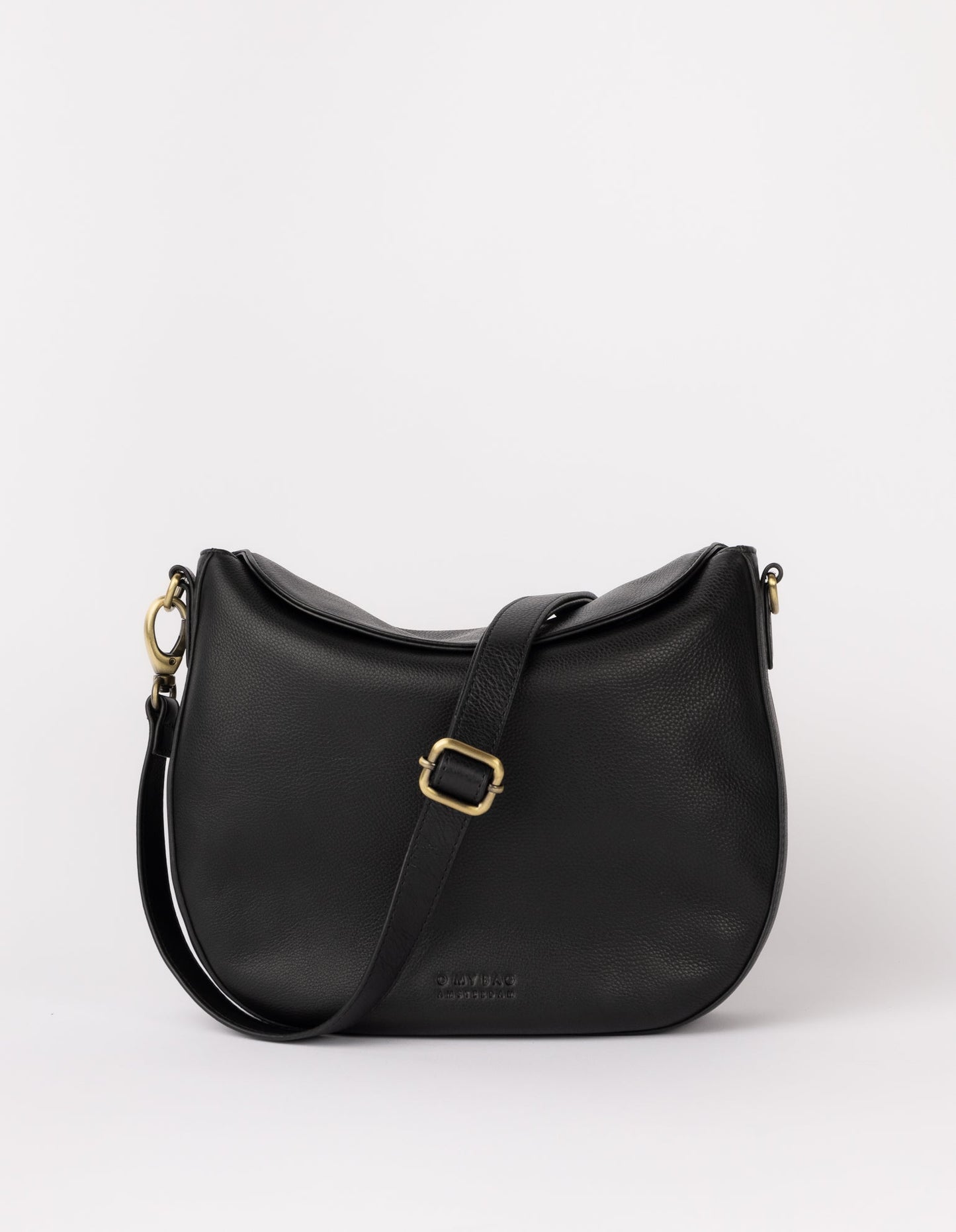 O MY BAG - LANA Black Soft Grain Leather - WERTE FREUNDE