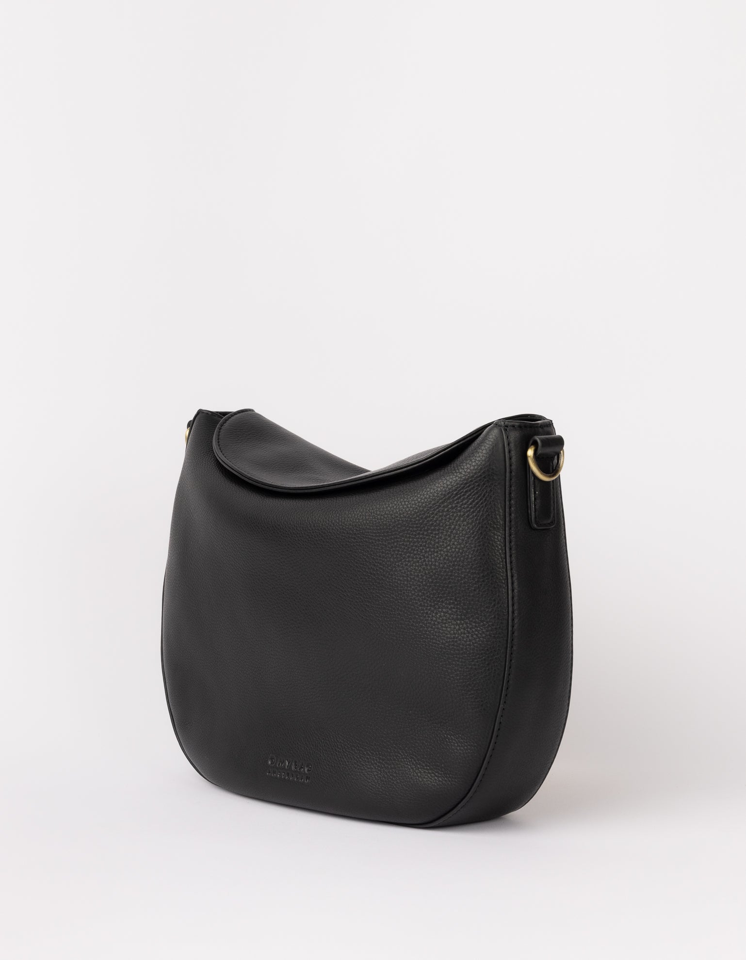 O MY BAG - LANA Black Soft Grain Leather - WERTE FREUNDE