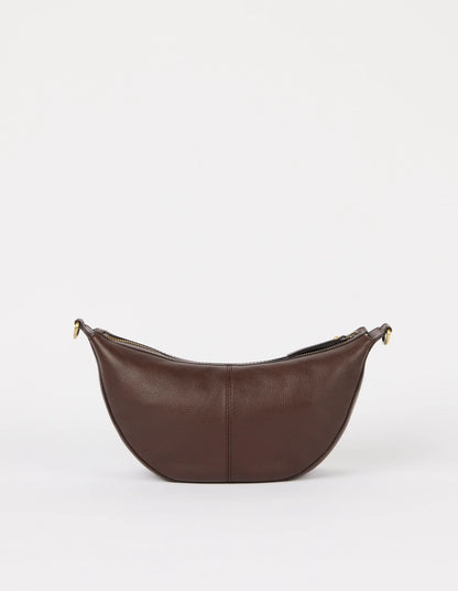 O MY BAG - Leo - Chocolate Soft Grain Leather - WERTE FREUNDE
