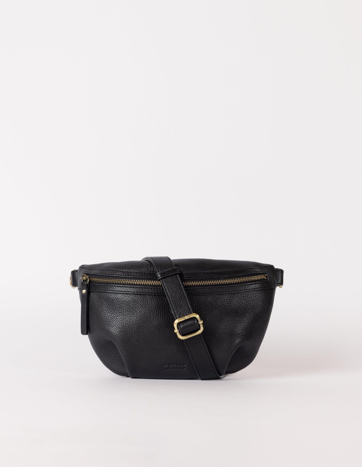O MY BAG - MILO BAG Black Soft Grain Leather - WERTE FREUNDE