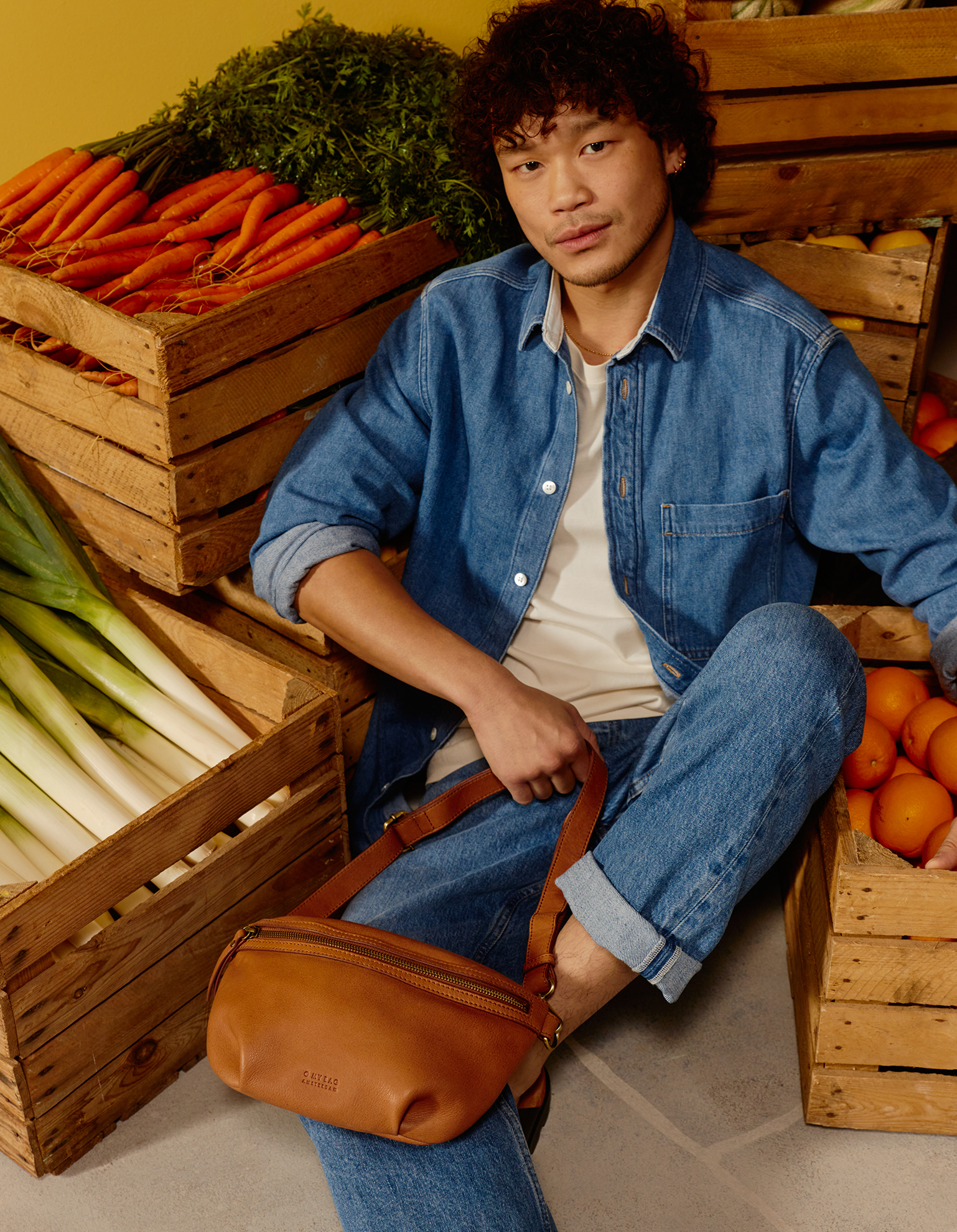 O MY BAG - MILO BAG Wild Oak Soft Grain Leather - WERTE FREUNDE