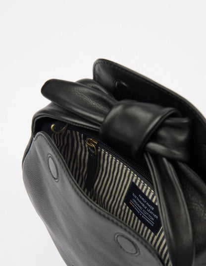 O MY BAG - Coco Croissant - Black Soft Grain - WERTE FREUNDE