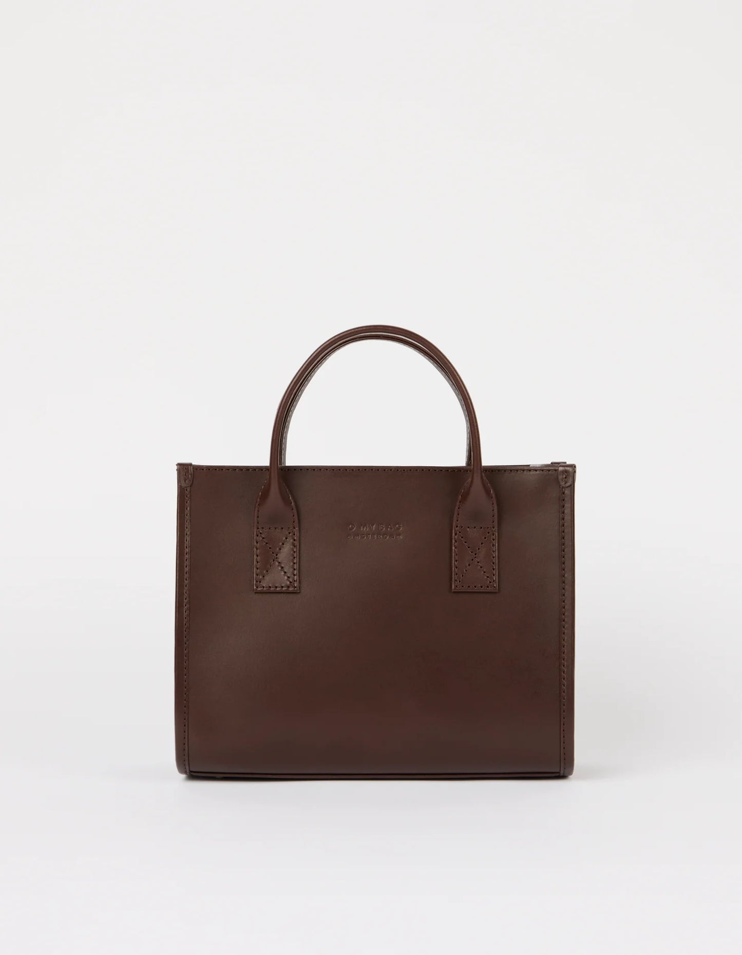 O MY BAG - Jackie Midi - Chocolate Classic Leather - WERTE FREUNDE