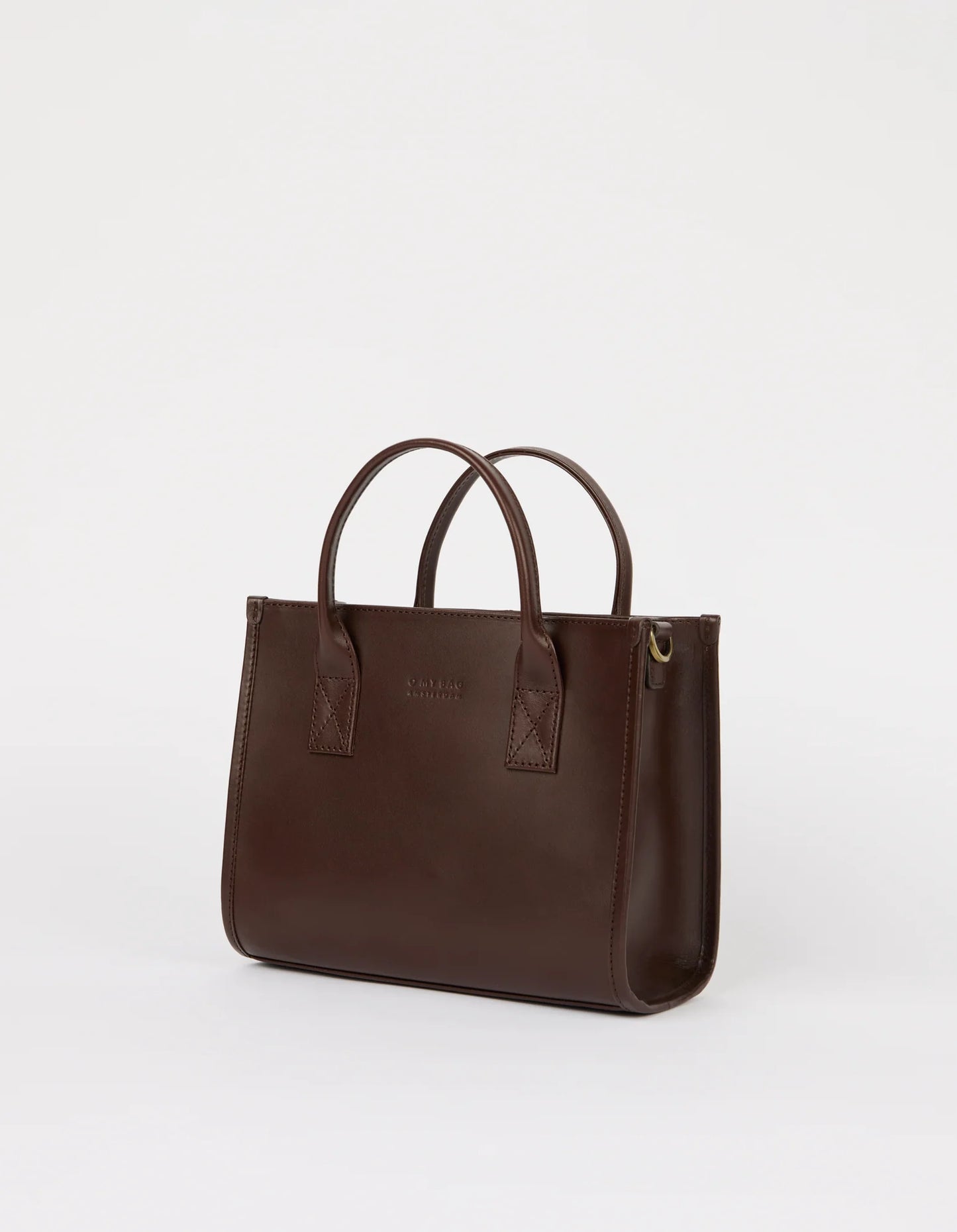 O MY BAG - Jackie Midi - Chocolate Classic Leather - WERTE FREUNDE