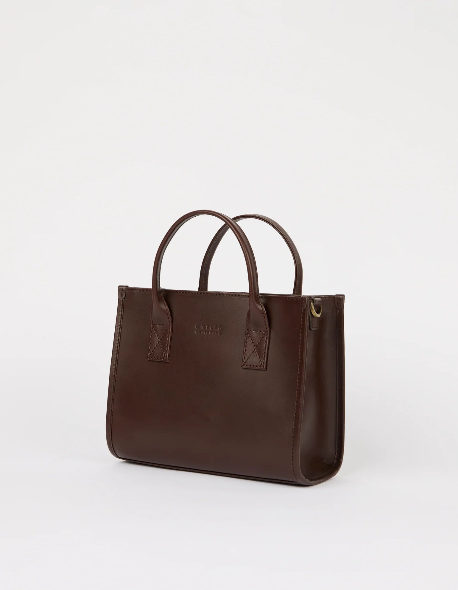O MY BAG - Jackie Midi - Chocolate Classic Leather - WERTE FREUNDE
