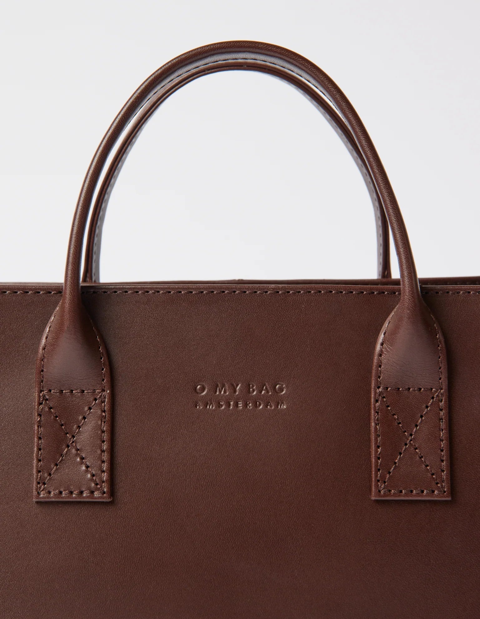 O MY BAG - Jackie Midi - Chocolate Classic Leather - WERTE FREUNDE