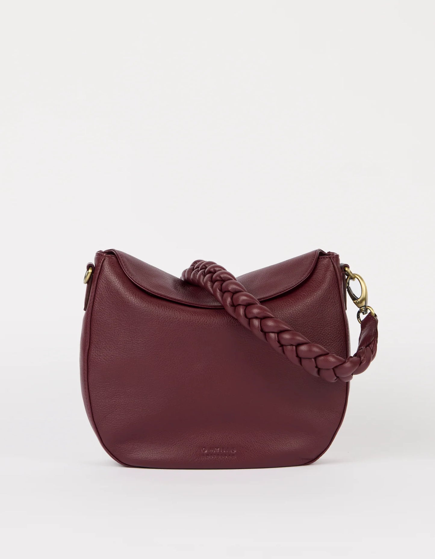 O MY BAG - Lana - Dark Cherry Soft Grain - WERTE FREUNDE