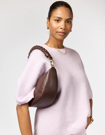 O MY BAG - Leo - Chocolate Soft Grain Leather - WERTE FREUNDE