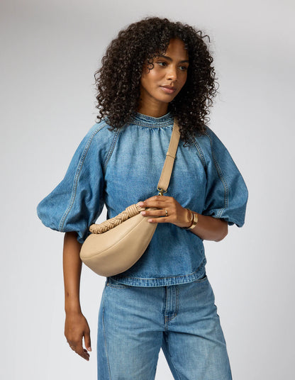 O MY BAG - Leo - Sand Soft Grain Leather - WERTE FREUNDE