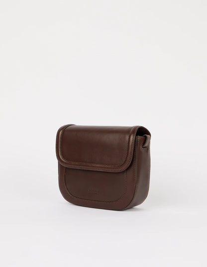 O MY BAG - Nina - Chocolate Classic Leather - WERTE FREUNDE