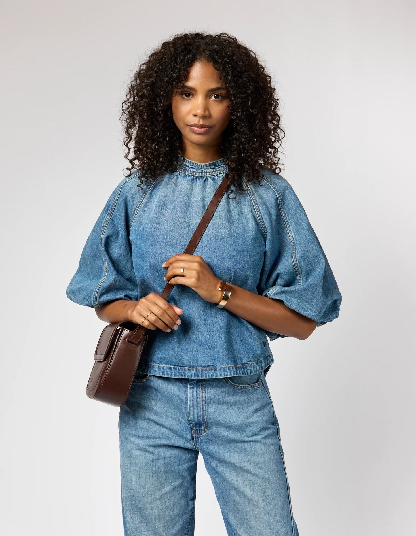 O MY BAG - Nina - Chocolate Classic Leather - WERTE FREUNDE