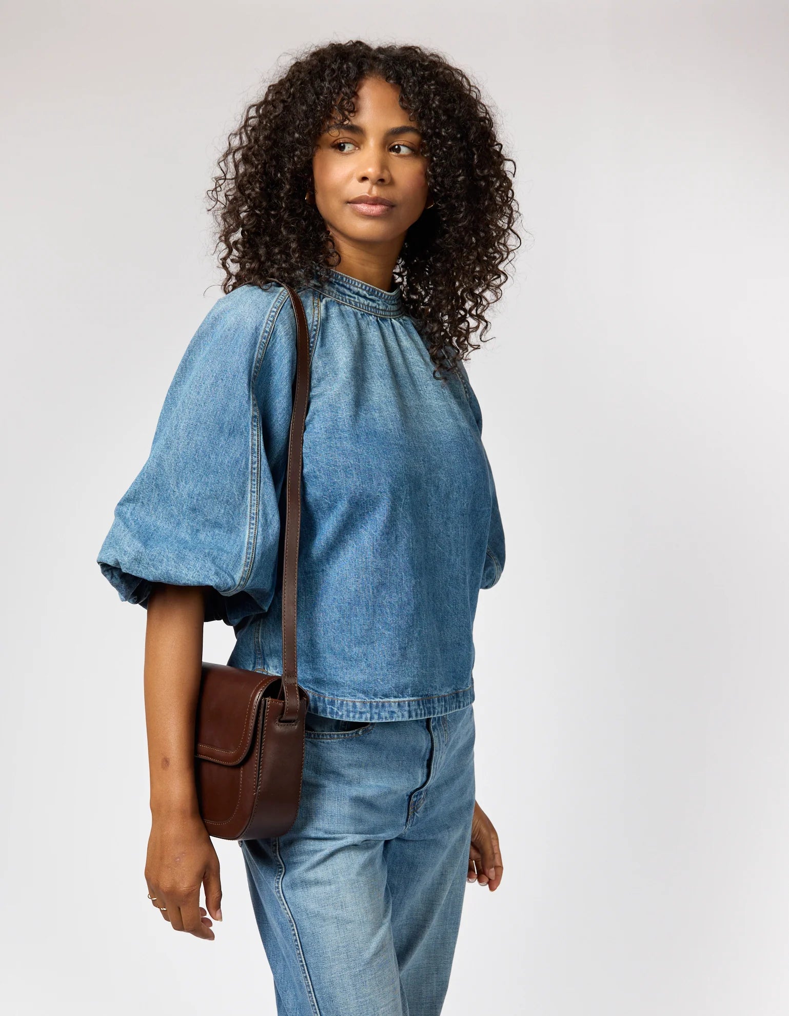 O MY BAG - Nina - Chocolate Classic Leather - WERTE FREUNDE