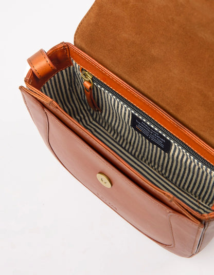 O MY BAG - Nina - Cognac Classic Leather - WERTE FREUNDE