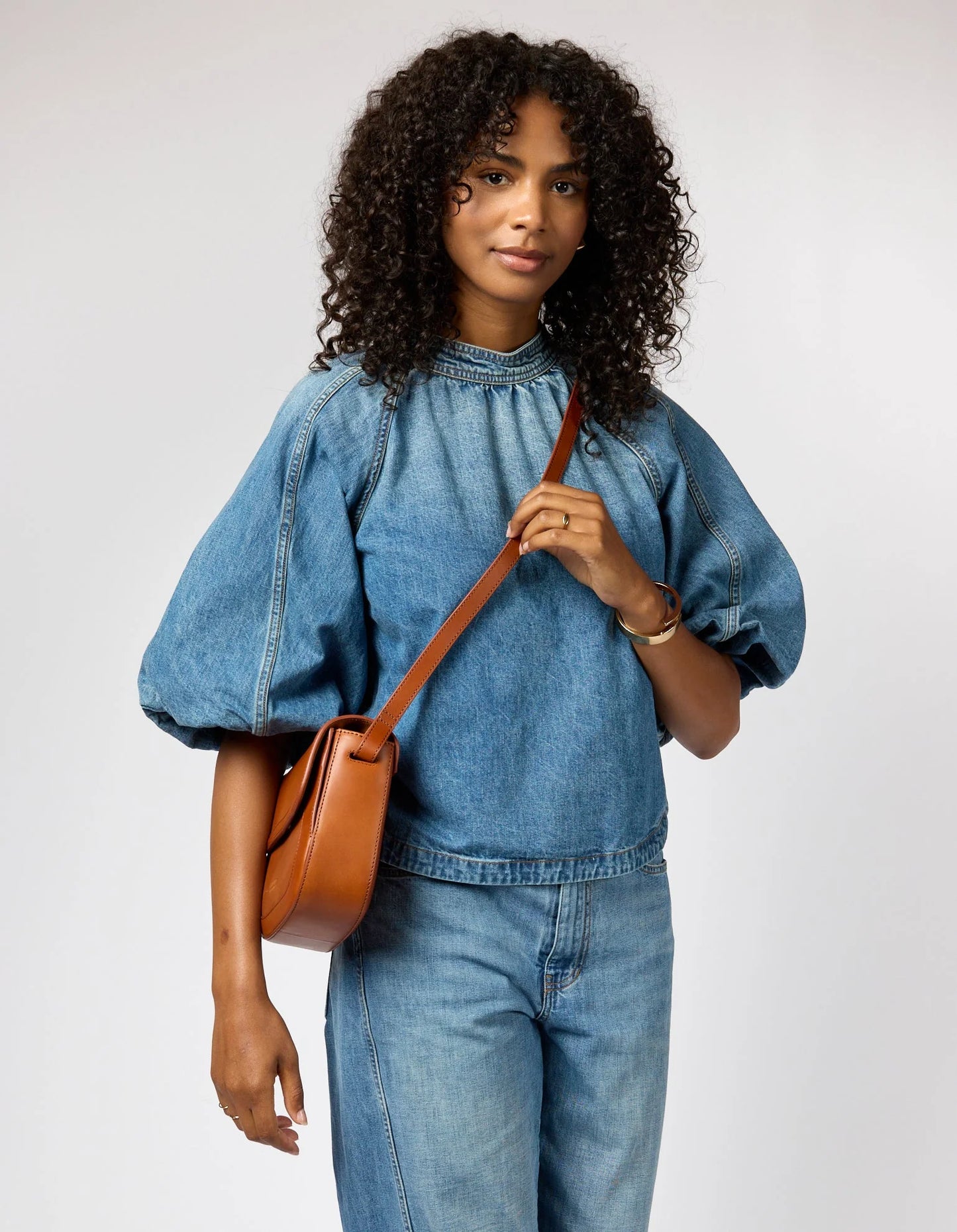 O MY BAG - Nina - Cognac Classic Leather - WERTE FREUNDE