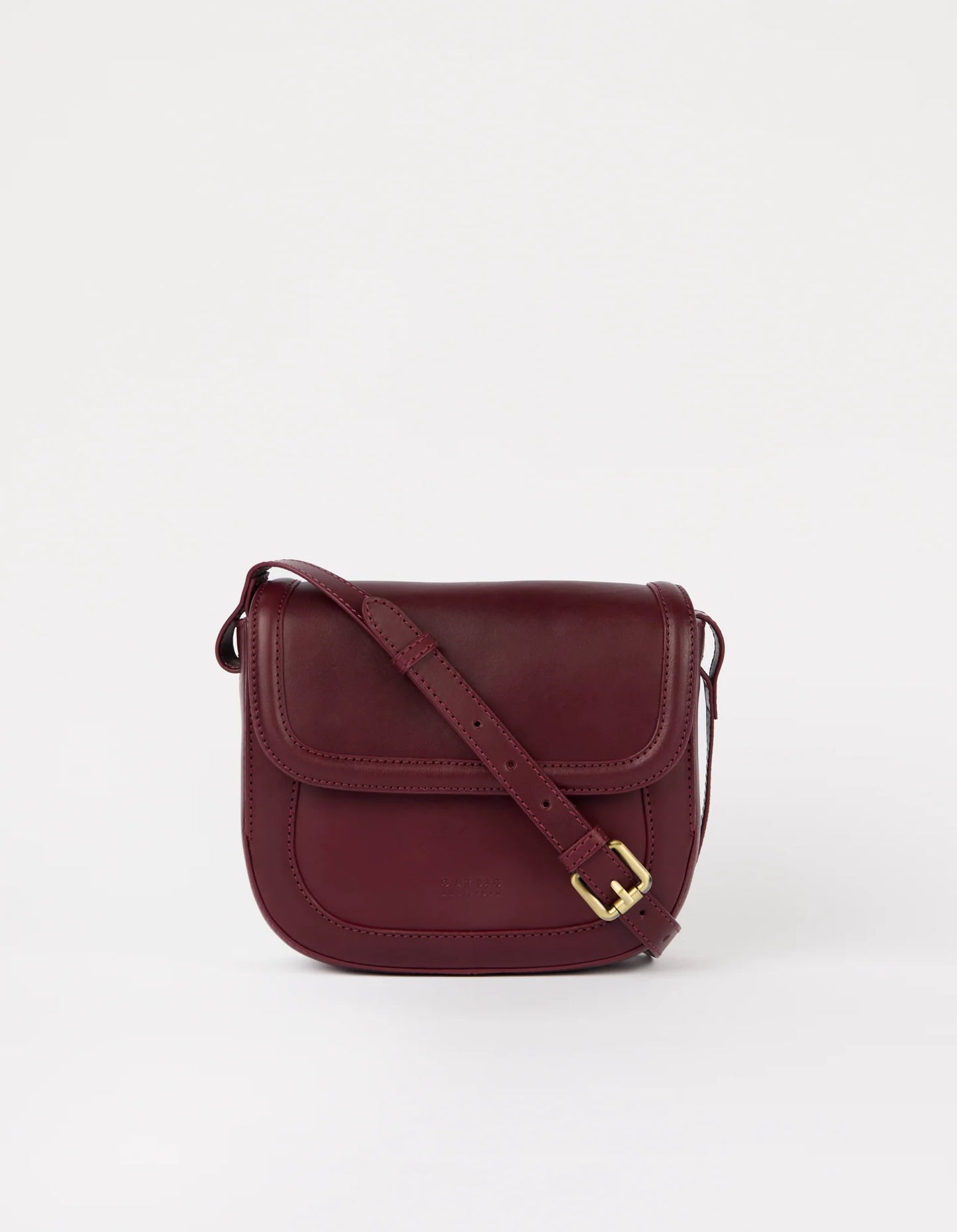 O MY BAG - Nina - Dark Cherry Classic Leather - WERTE FREUNDE