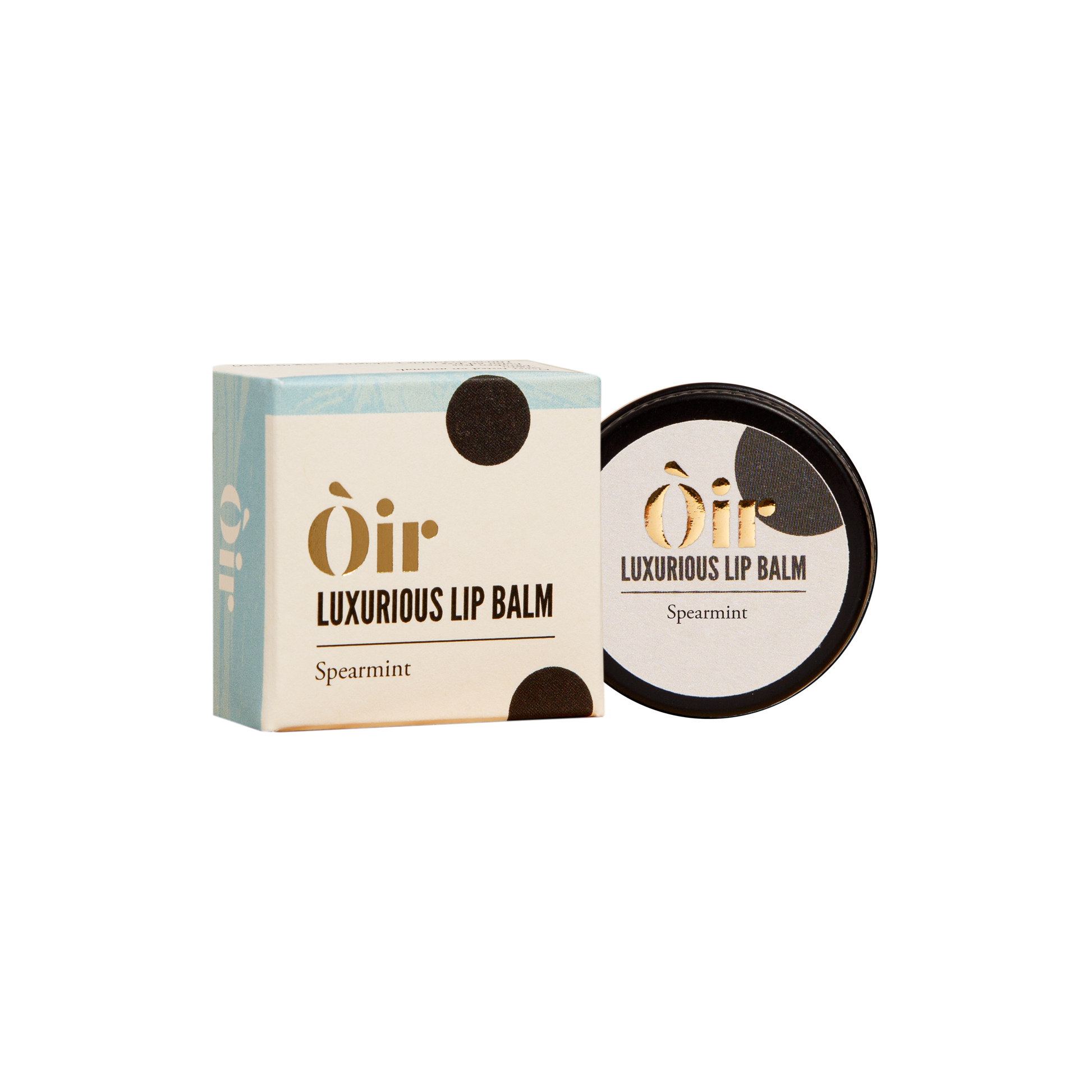 Oir Soap - Luxuriöser Lippenbalsam Grüne Minze 10g - WERTE FREUNDE