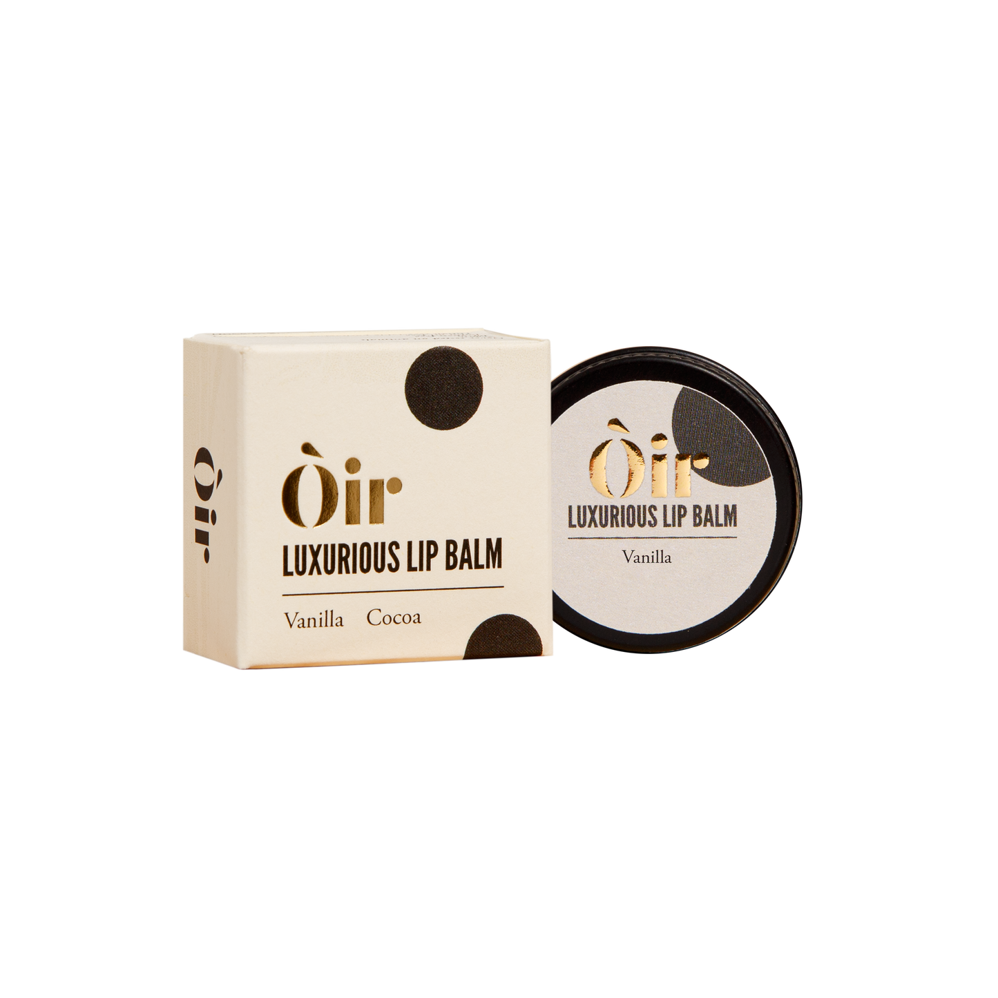 Oir Soap - Luxuriöser Lippenbalsam Vanille 10g - WERTE FREUNDE