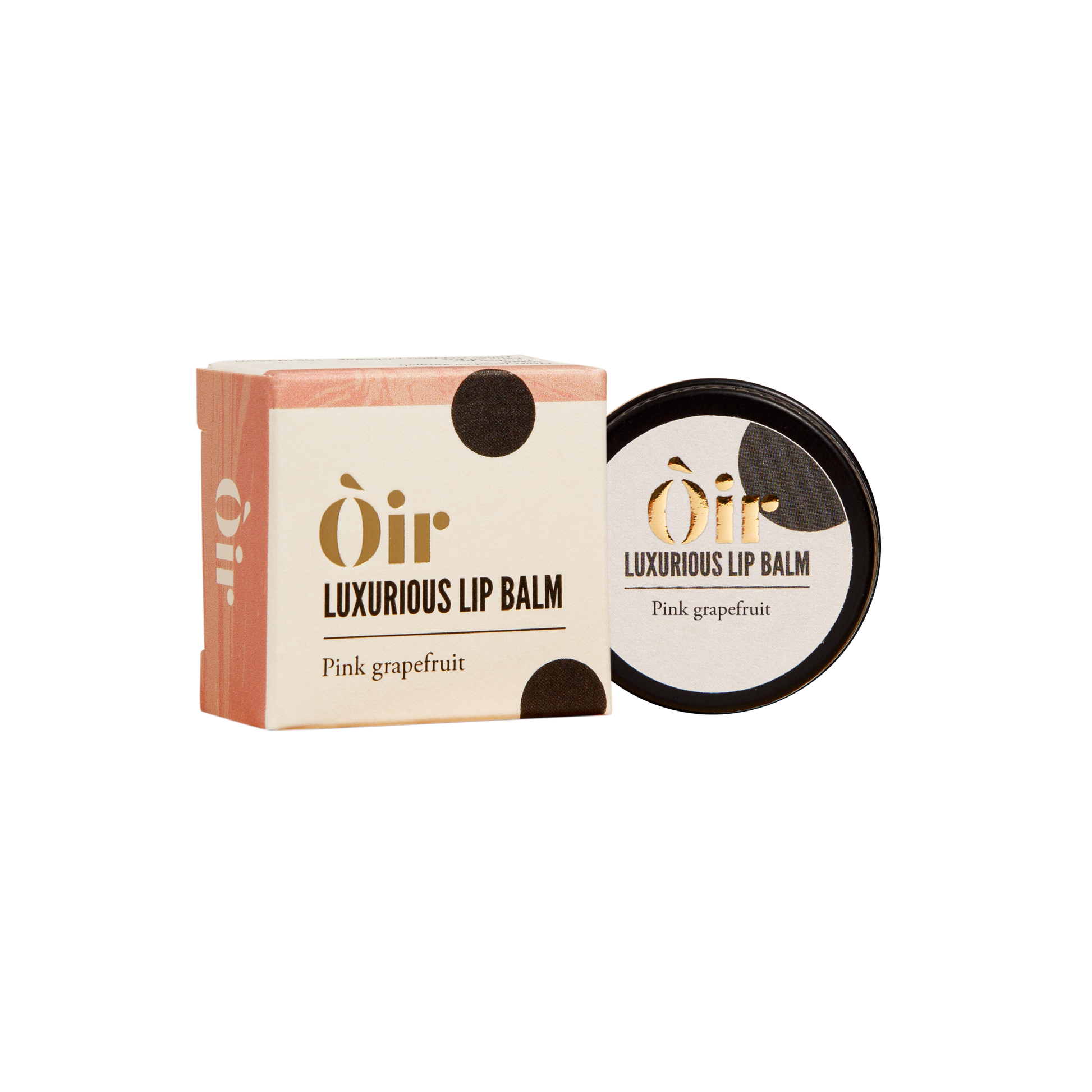 Oir Soap - Luxuriöser Lippenbalsam Pink Grapefruit 10g - WERTE FREUNDE